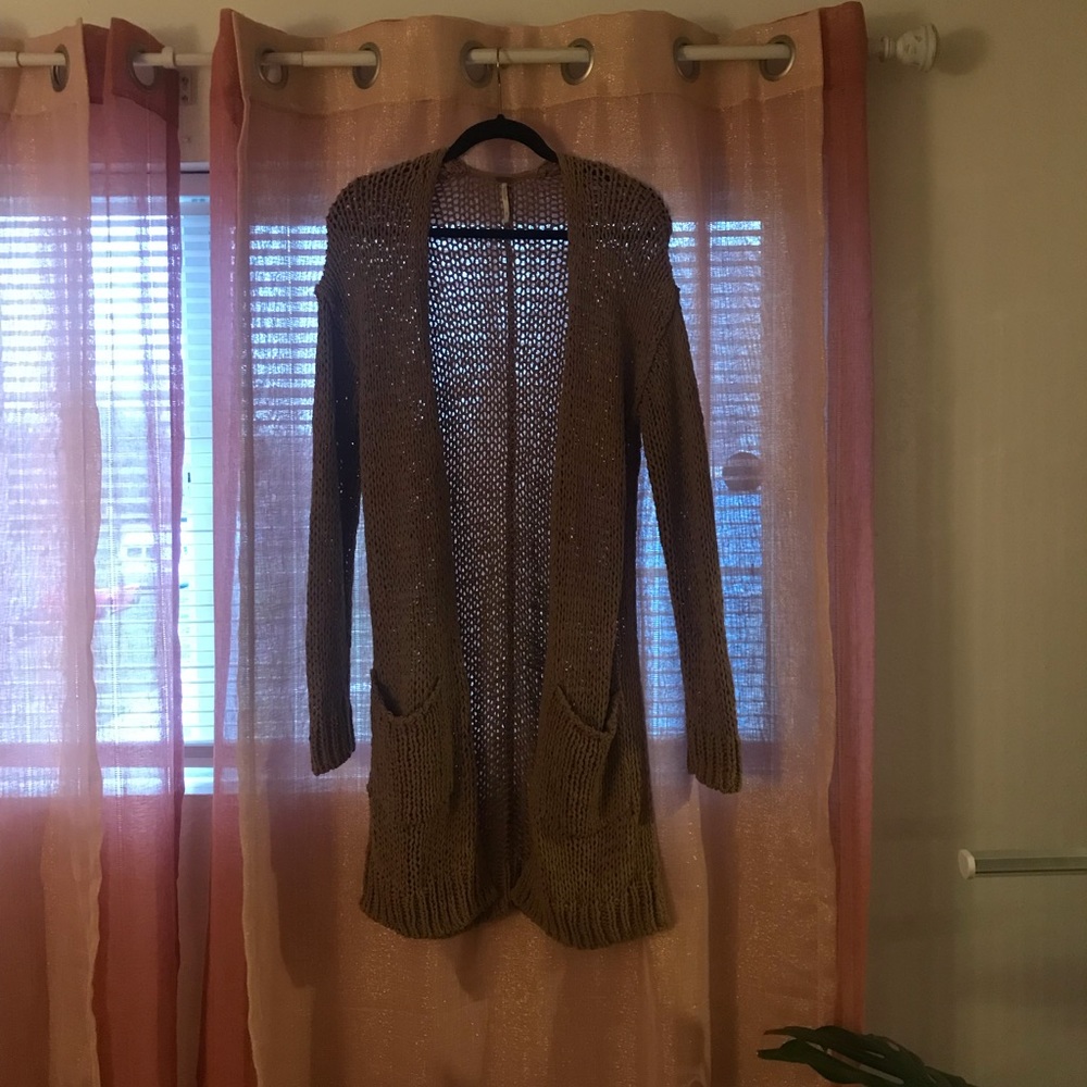 Free people cotton cardigan
